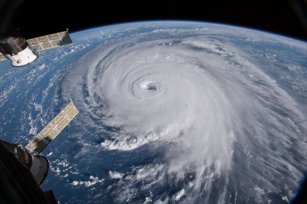 Dramatic Views of a Hurricane from the International Space Station